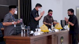 8 Fraksi Legislator Gowa Dukung Ranperda Wajib Masker dan Penerapan Protokol Kesehatan Disahkan