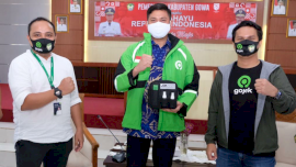 Go-jek Makassar Siap Bantu Pemkab Gowa Cegah Penularan Covid-19