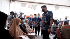 IMA Gelar Vaksin Massal, Pesertanya Ratusan Warga Gowa dan Makassar 
