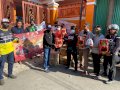 Komunitas Motor YNCI Makassar Chapter Salurkan 50 Paket Sembako bagi Korban Kebakaran di Lepping 