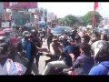 Demo Gerak Misi di Batas Kota Makassar-Gowa Berakhir Bentrok dengan Petugas 