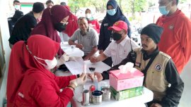 Hari Relawan ke-15, PMI Gowa Apresiasi Relawan Hingga Gelar Donor Darah