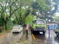 Evakuasi Pohon Tumbang Yang Menutupi Ruas Jalan Poros Bontonompo &#8211; Takalar